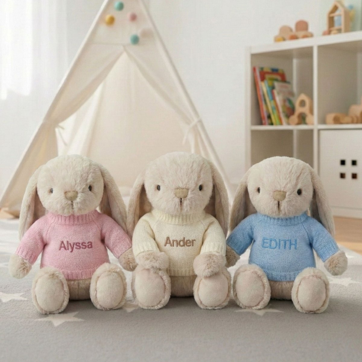 Snuggle Bunnies - Personalized Penelope (Multiple Color Options) - BetterThanFlowers