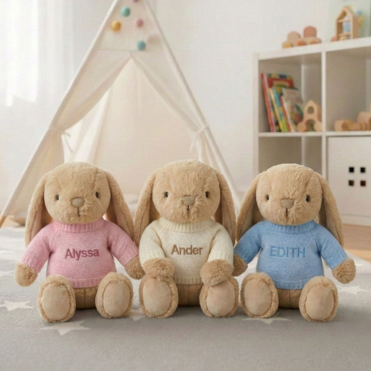 Snuggle Bunnies - Personalized Penelope (Multiple Color Options) - BetterThanFlowers