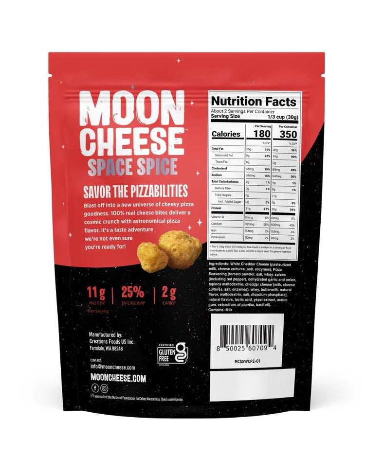 Space Spice - Moon Cheese 推出的「超凡脫俗披薩」 - BetterThanFlowers