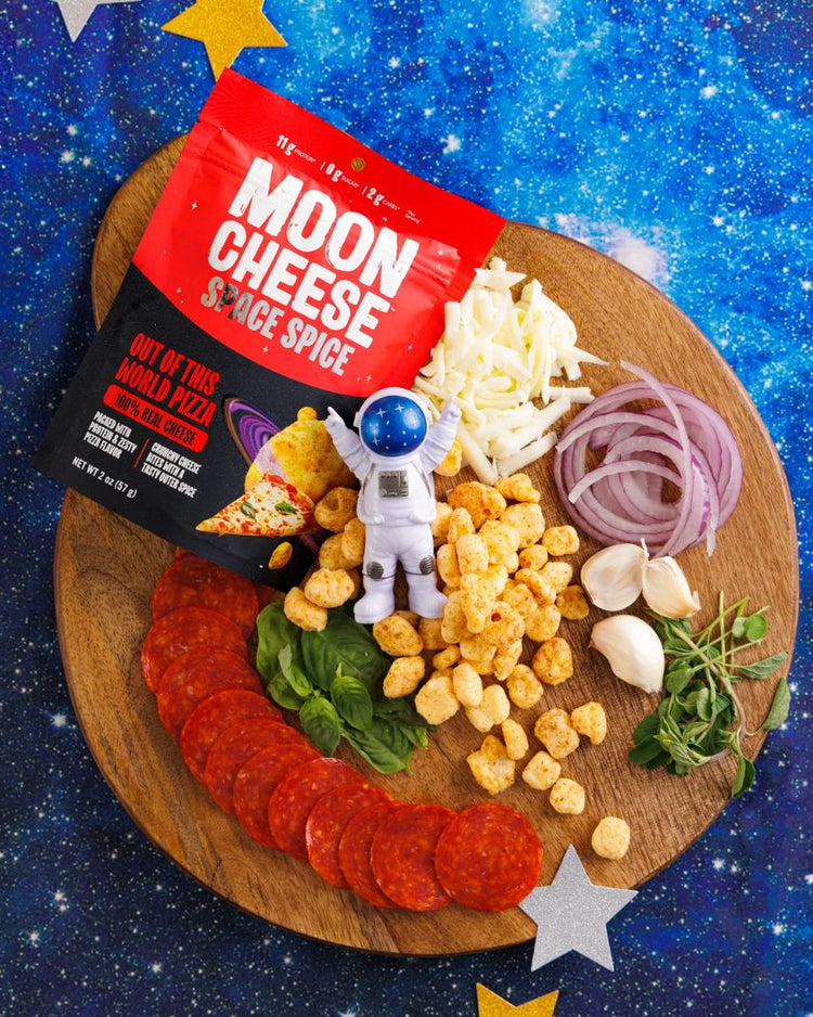 Space Spice - Moon Cheese 推出的「超凡脫俗披薩」 - BetterThanFlowers