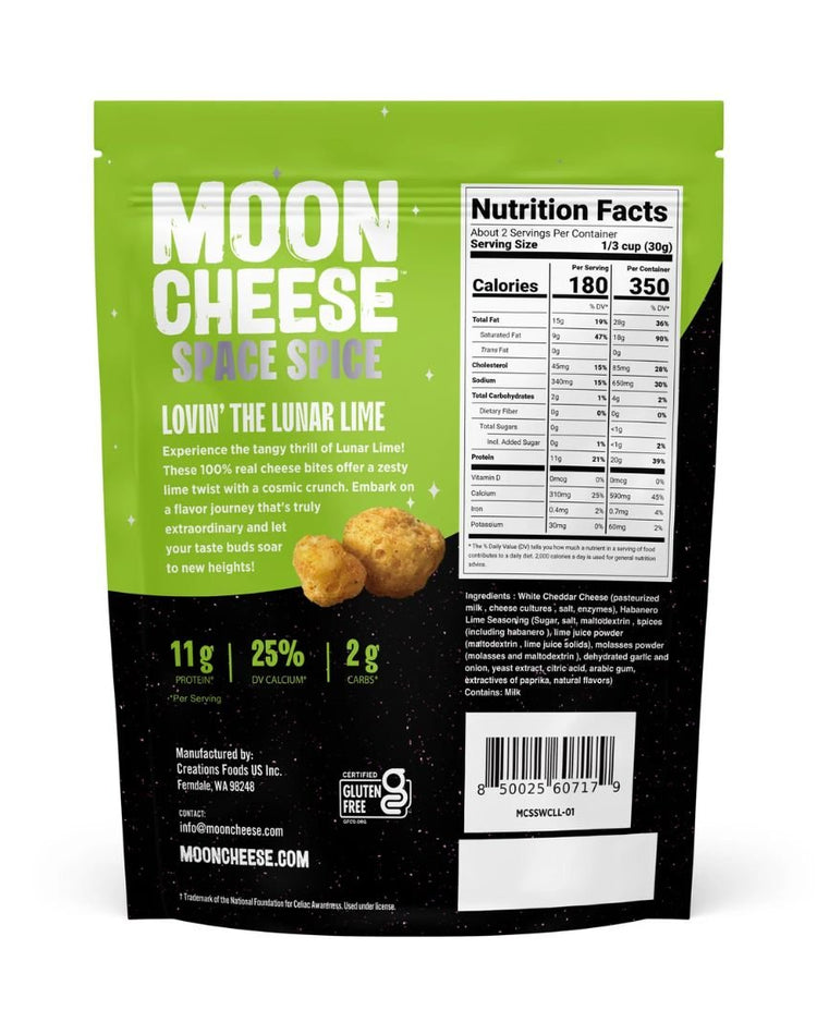 Space Spice - Moon Cheese 品牌「辛辣月光萊姆」 - BetterThanFlowers
