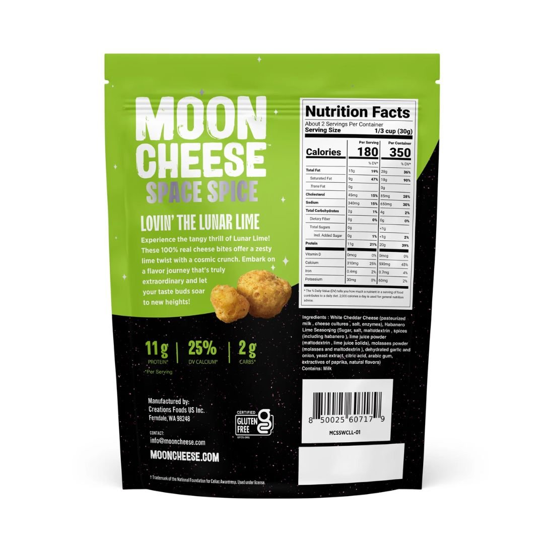 Space Spice - Moon Cheese 品牌「辛辣月光萊姆」 - BetterThanFlowers