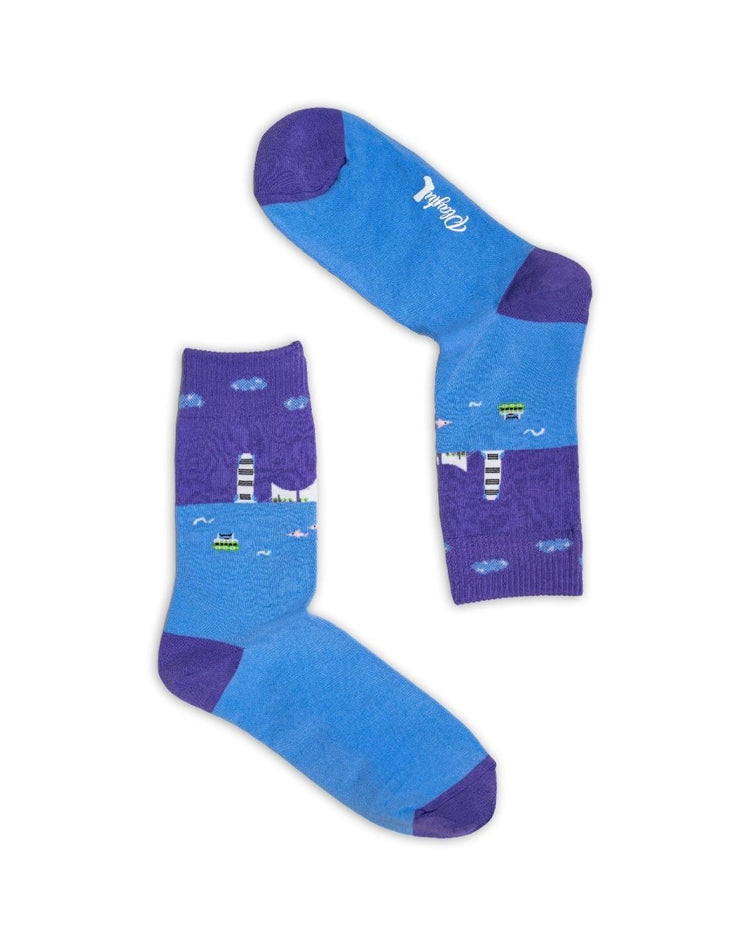 Tsim Sha Tsui Promenade Socks by Playful - BetterThanFlowers