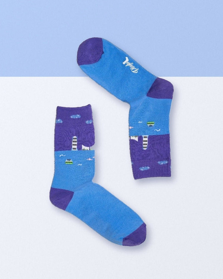 Tsim Sha Tsui Promenade Socks by Playful - BetterThanFlowers
