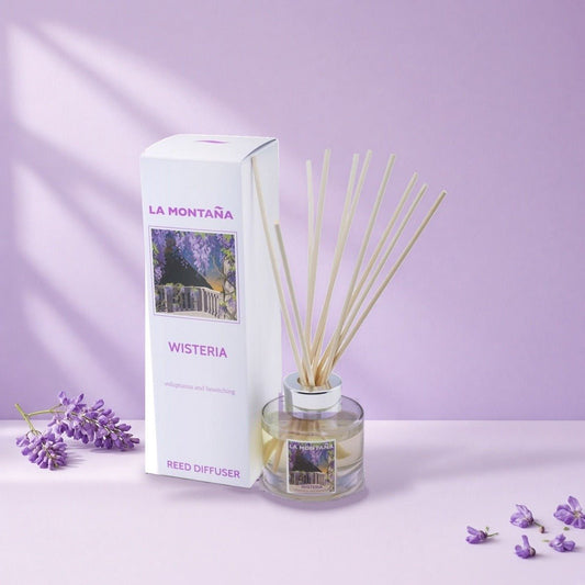Wisteria Reed Diffuser by La Montana - BetterThanFlowers