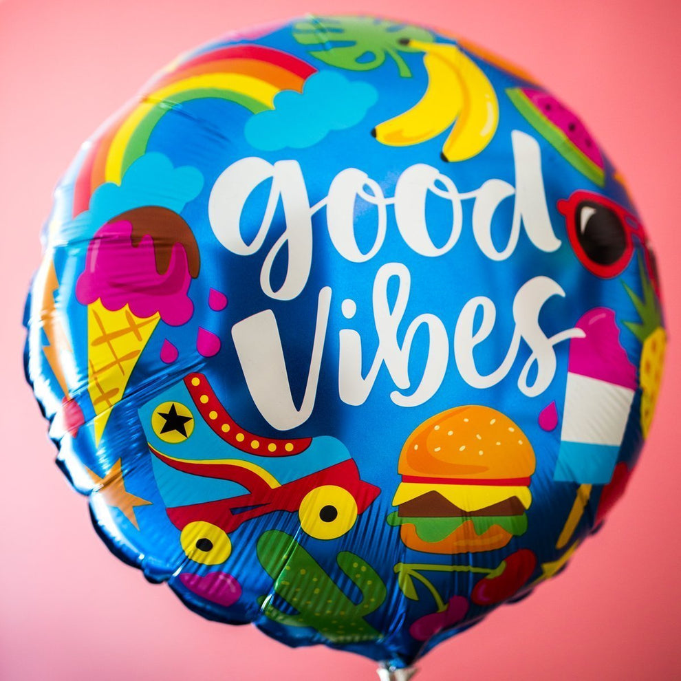 A second Good Vibes Balloon - BetterThanFlowers