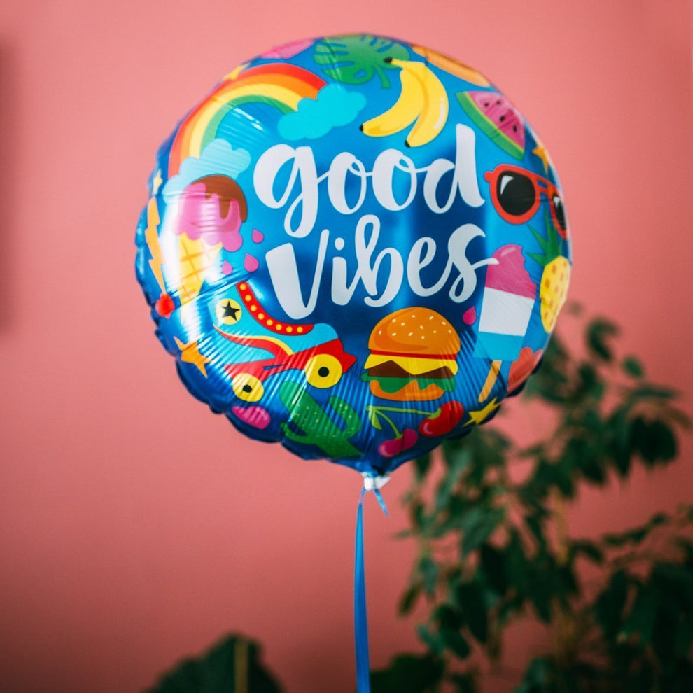 A second Good Vibes Balloon - BetterThanFlowers