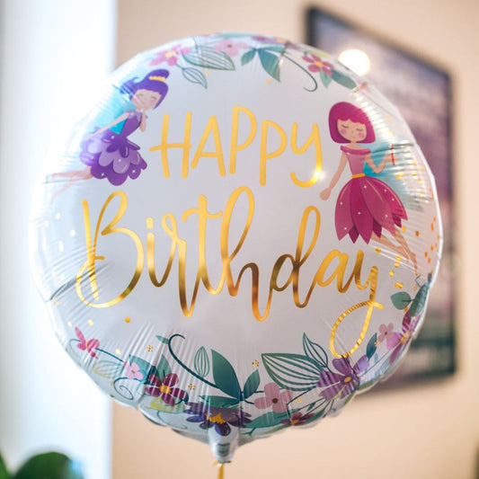 A Second Happy Birthday Fairy Balloon in a box - BetterThanFlowers
