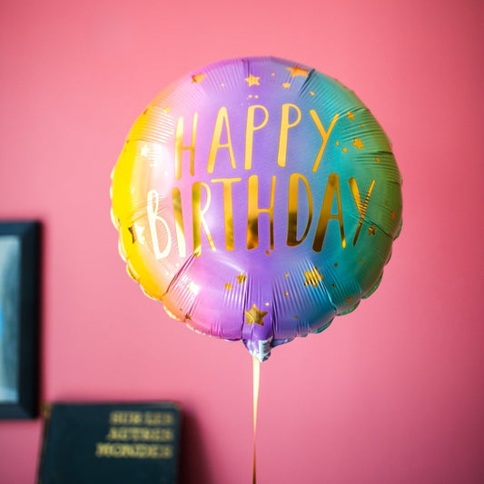 額外的生日快樂氣球(粉彩版)