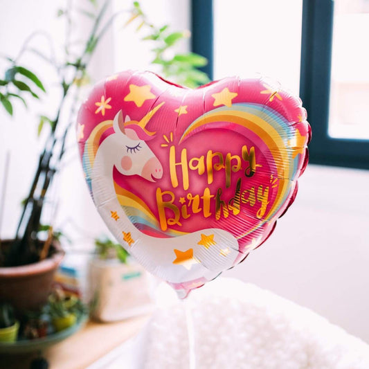 A second Happy Birthday Unicorn Balloon - BetterThanFlowers