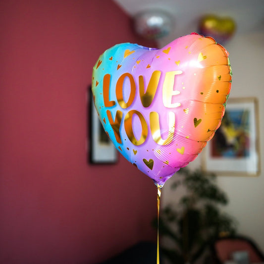 A second Love You Rainbow Balloon - BetterThanFlowers