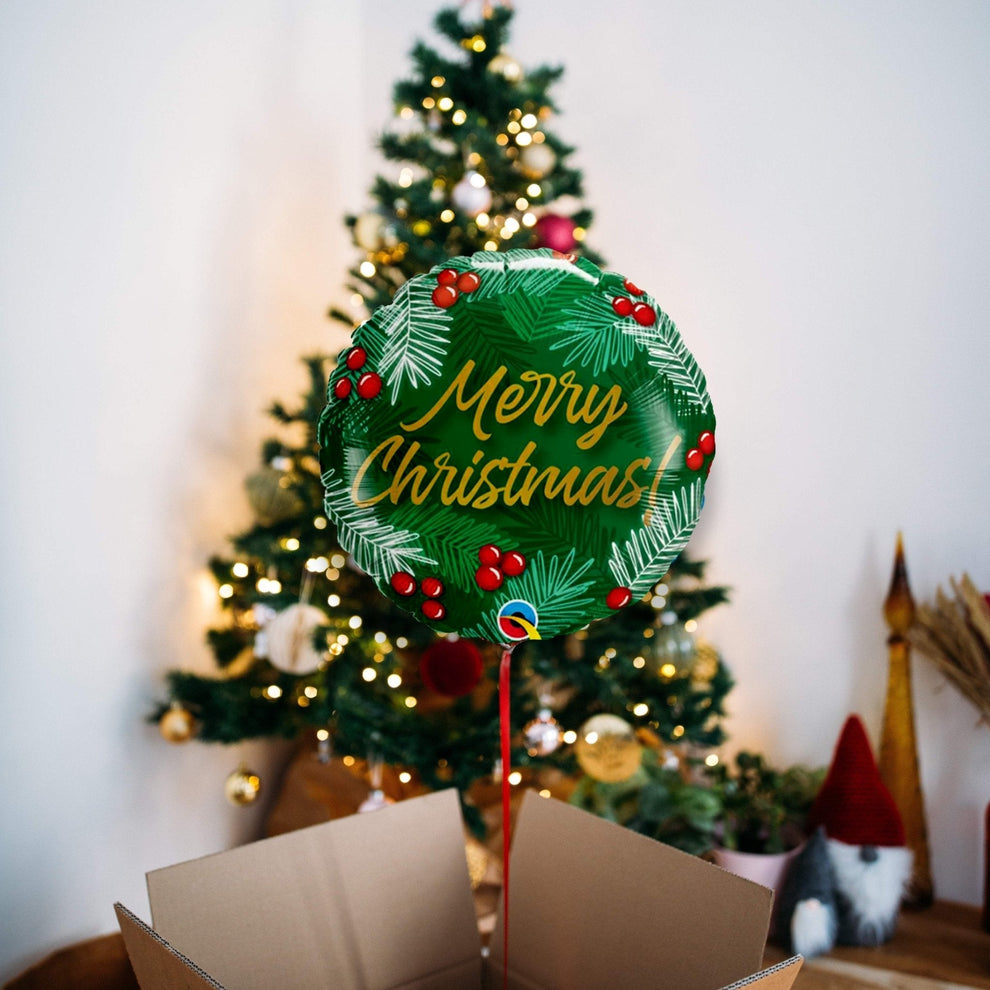 A second Merry Christmas Wreath Balloon 🎄 - BetterThanFlowers