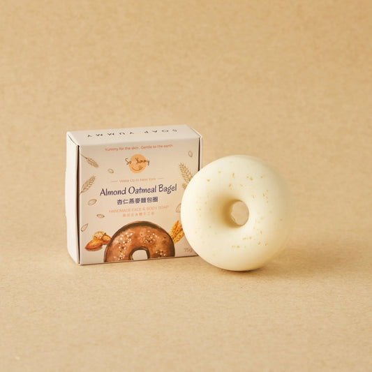 Almond Oatmeal Bagel Soap by Soap Yummy - BetterThanFlowers
