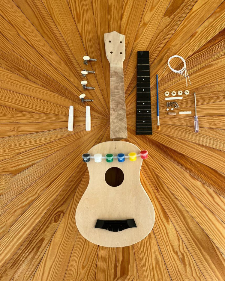 Arty Ukulele DIY套裝 - BetterThanFlowers