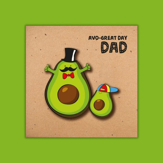 Avocado & Son - Greeting Card by Tache - BetterThanFlowers