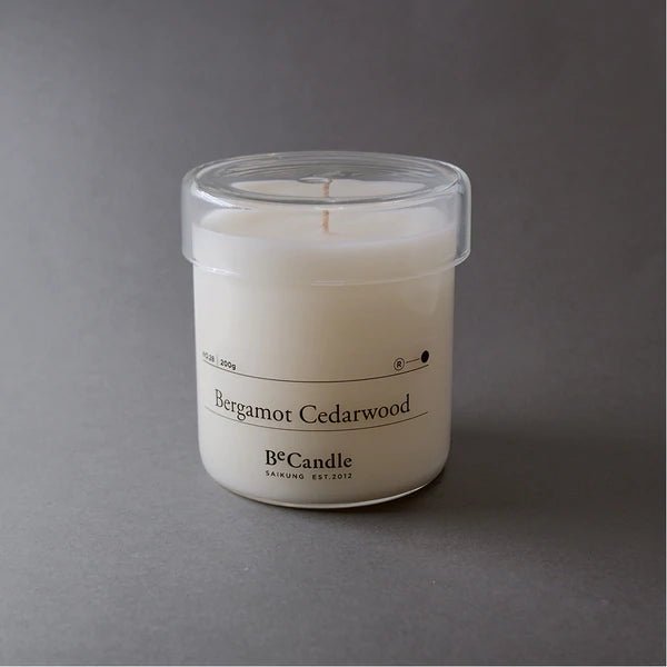 BeCandle 佛手柑雪松香氛蠟燭 200ml - BetterThanFlowers