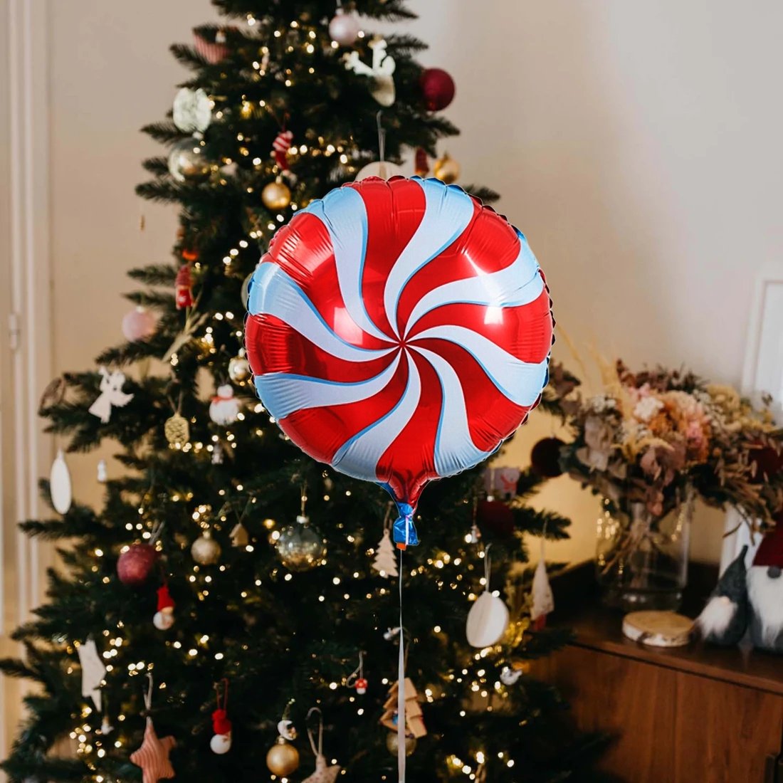 聖誕快樂氣球🎄(糖果版)連氣球禮盒