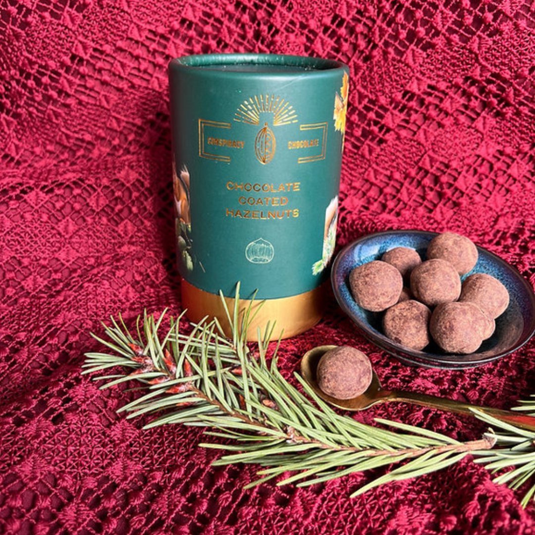 Chocolate-Coated Hazelnuts by Conspiracy Chocolate - BetterThanFlowers