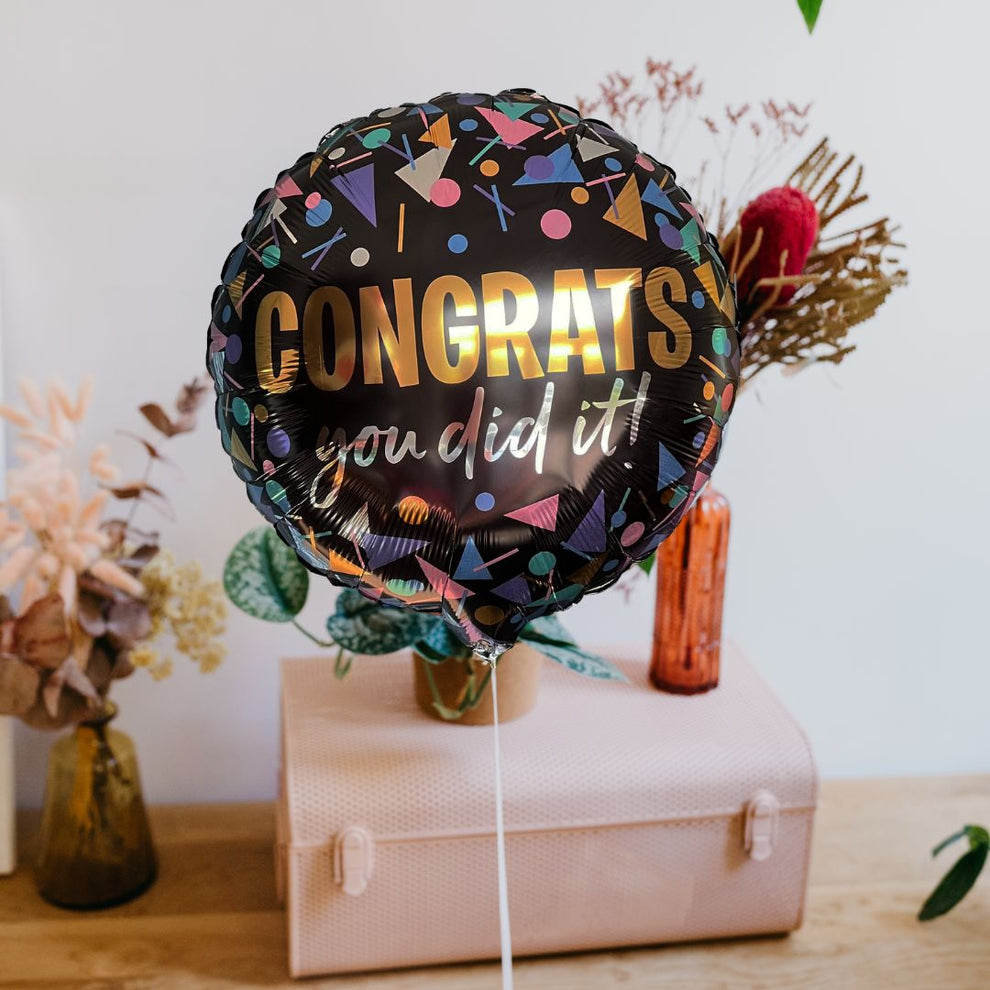 CONGRATS You Did it Balloon in a box - BetterThanFlowers