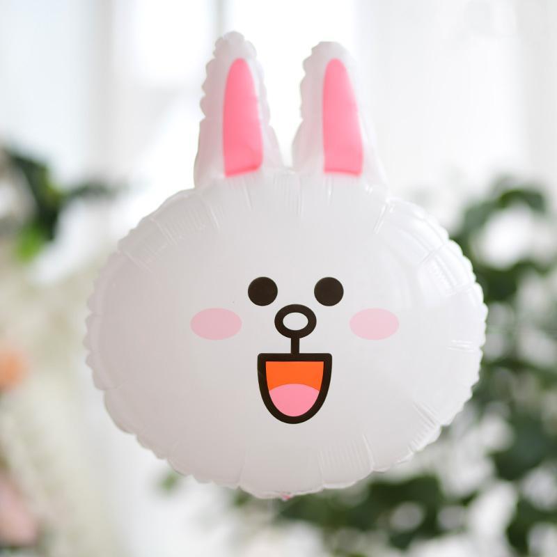 Emoji Line Bunny Balloon - BetterThanFlowers