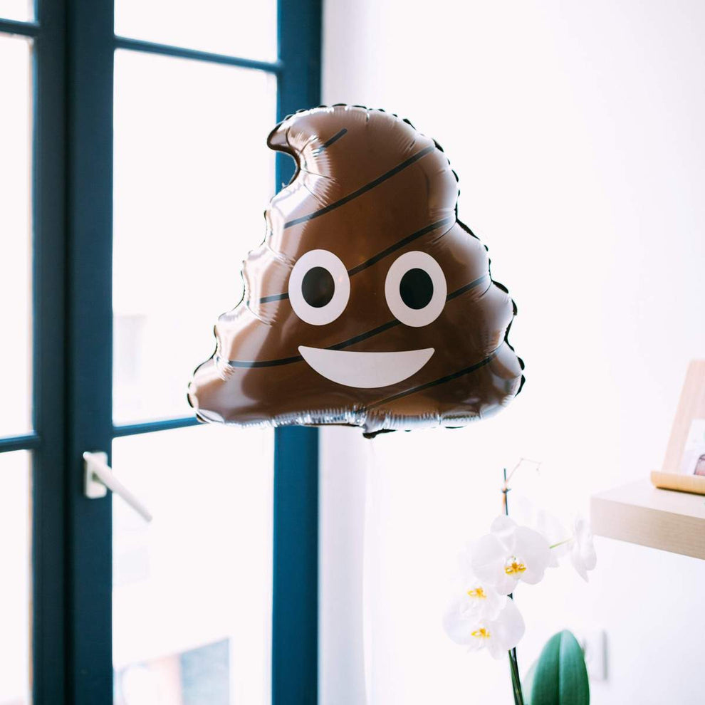 Emoji Poop Big Balloon - BetterThanFlowers