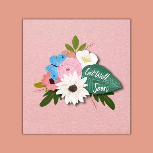 Get Well Soon Flowers - Greeting Card by Tache - BetterThanFlowers