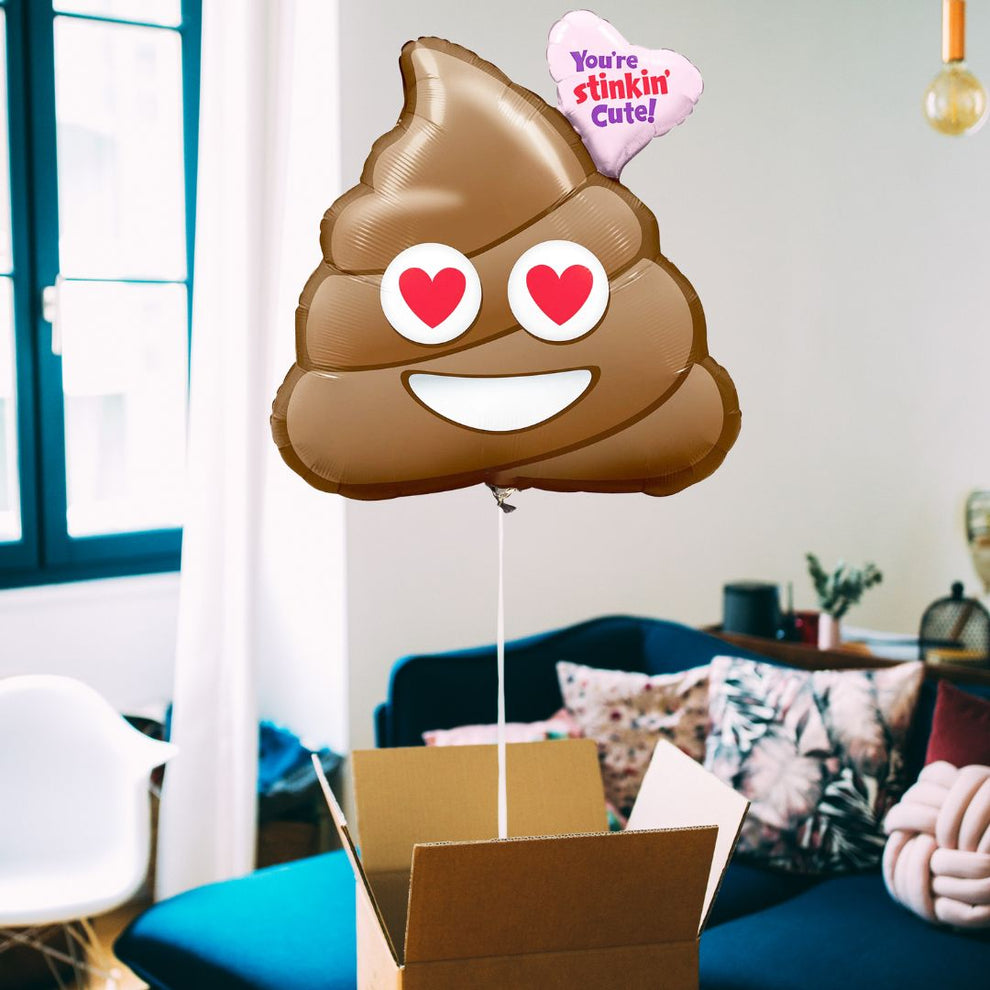 Giant Love Poop Balloon in a box - BetterThanFlowers
