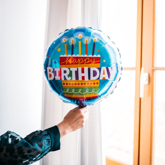 Happy Birthday Cake Balloon - BetterThanFlowers