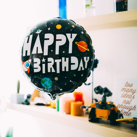 Happy Birthday Cosmonaut Balloon - BetterThanFlowers
