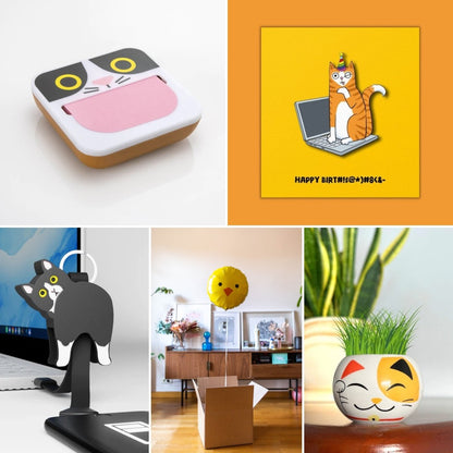 Happy Birthday for Cat lover Gift Set - BetterThanFlowers