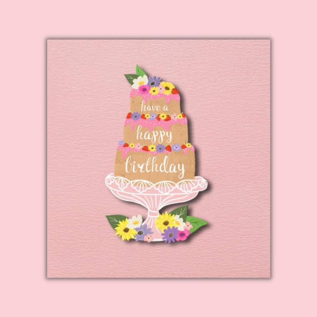 Have a Happy Birthday Cake - Greeting Card by Tache - BetterThanFlowers