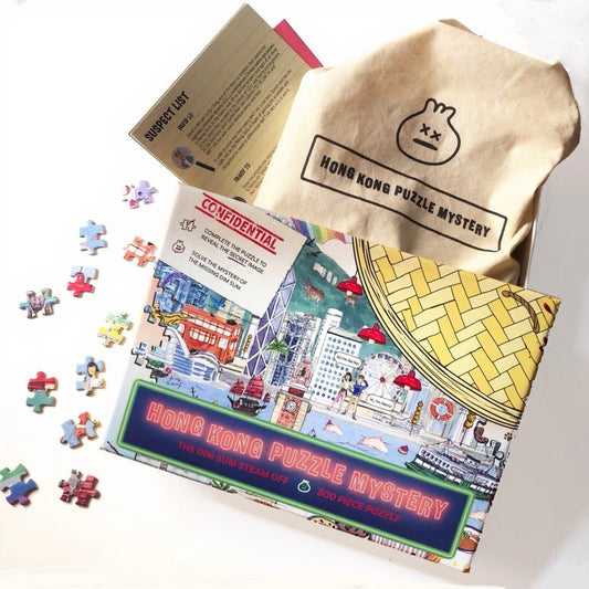 Hong Kong Puzzle Mystery: BUNDLE SET - BetterThanFlowers