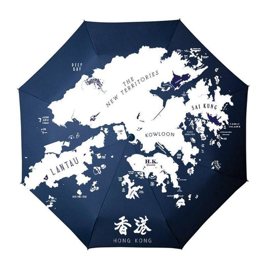 Tiny Island 香港地圖雨傘
