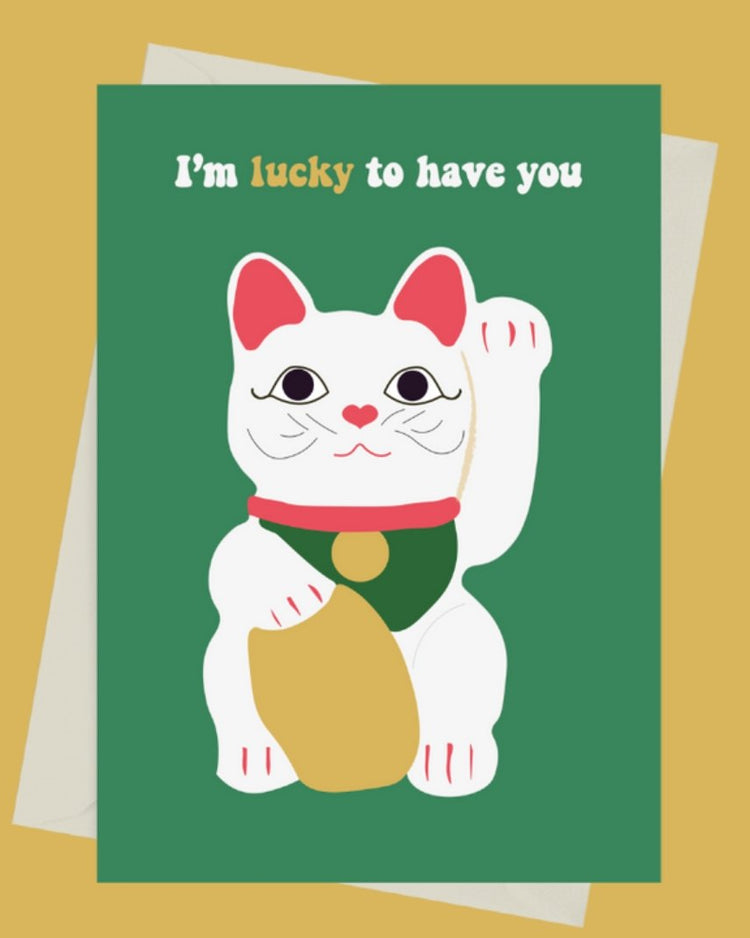 I'm Lucky to Have You - Greeting Card by 852prints - BetterThanFlowers