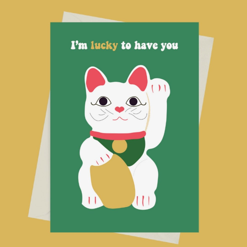 I'm Lucky to Have You - Greeting Card by 852prints - BetterThanFlowers