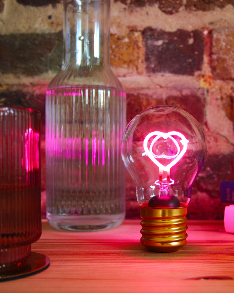 Cordless Heart Lightbulb - BetterThanFlowers