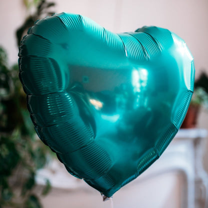 Jade Heart Shaped Balloon - BetterThanFlowers