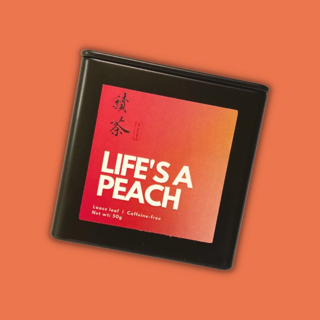 Life is a Peach Tea by MoreTea - BetterThanFlowers