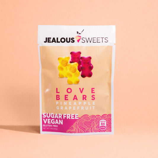 Jealous Sweets 菠蘿西柚味無糖熊仔軟糖