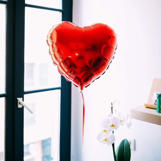 Red Heart Shaped Balloon - BetterThanFlowers