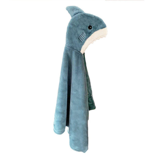 Seaborn Shark Hooded Blanket - BetterThanFlowers