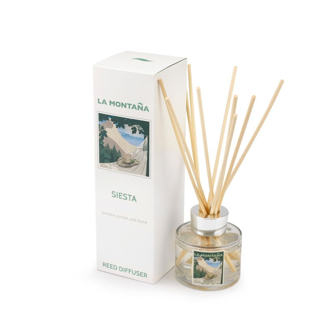 Siesta Reed Diffuser by La Montaña - BetterThanFlowers