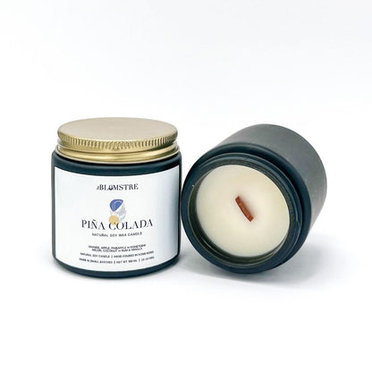 Soy Wax Candle 100ml: PIÑA COLADA by The Blomstre - BetterThanFlowers