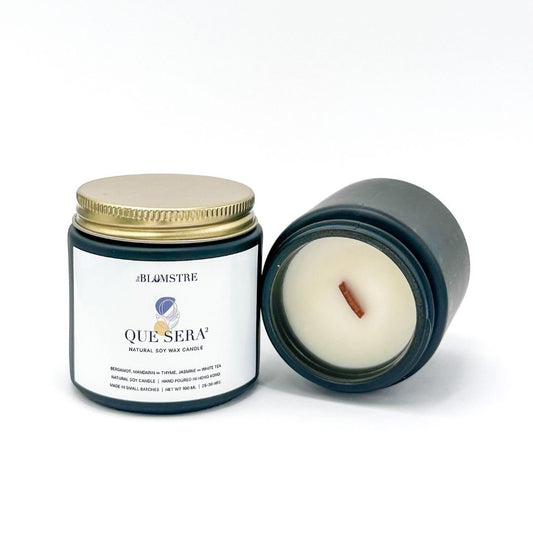 Soy Wax Candle 100ml: QUE SERA² - N°3 by The Blomstre - BetterThanFlowers