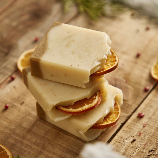 Sweet Orange Ginger Body Scrubbing Soap by Soap Yummy - BetterThanFlowers