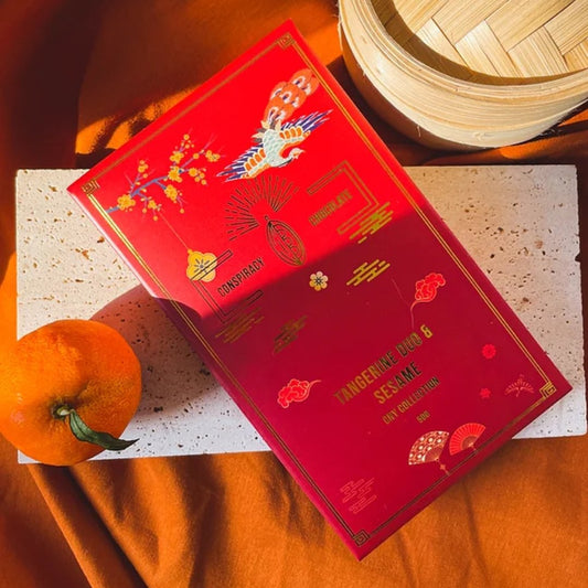 Tangerine Duo & Sesame CNY Edition Chocolate by Conspiracy Chocolate - BetterThanFlowers