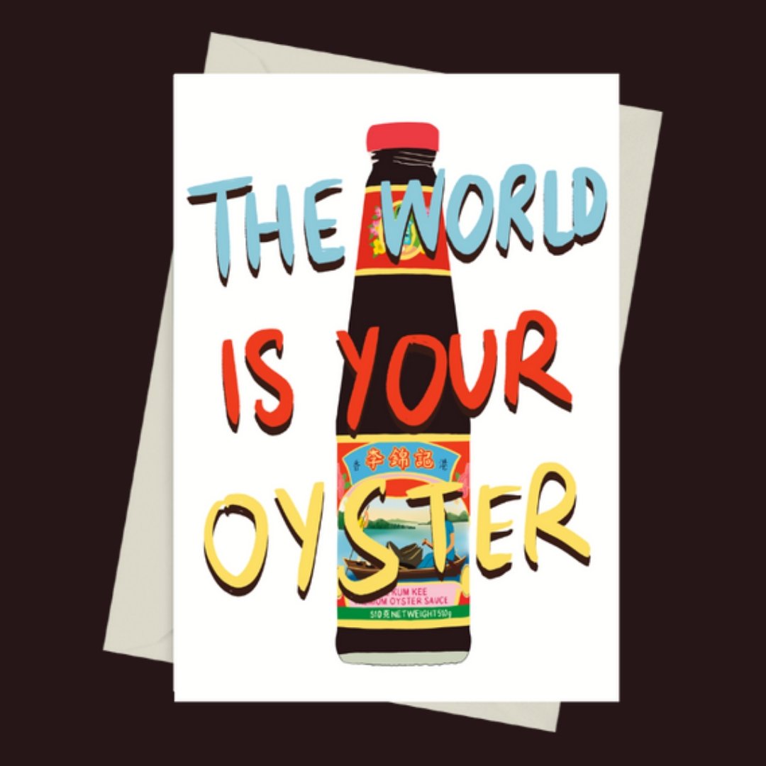 The World is Your Oyster- Greeting Card by 852prints - BetterThanFlowers