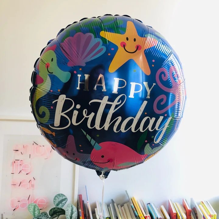 Underwater World Happy Birthday Balloon - BetterThanFlowers