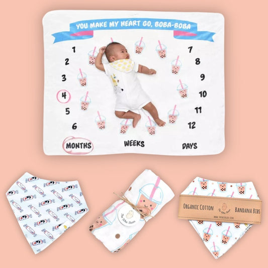 Welcome to the World Baby Gift Set - Boba Themed - BetterThanFlowers
