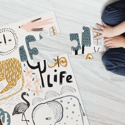 Wild Life Floor Puzzle - BetterThanFlowers